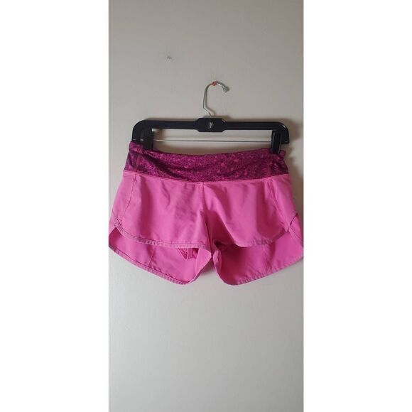 LULULEMON ATHLETICA Speed Short '4 Way Stretch 2.5' Size 4 - Picture 8 of 8